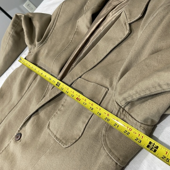 Duluth Trading canvas field utility blazer jacket men’s Size Large Tall - Picture 8 of 12